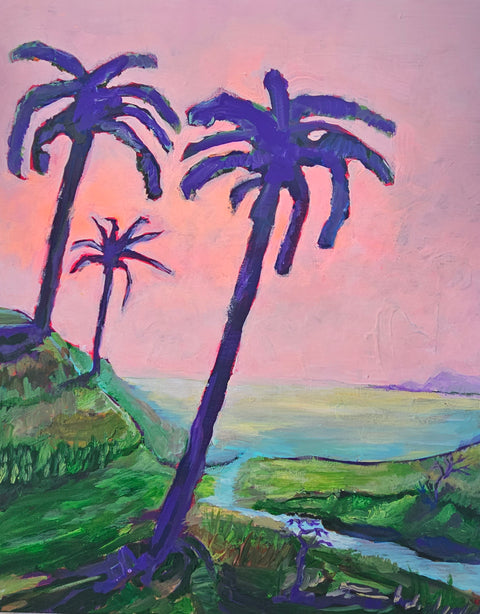 Sunset Palms3