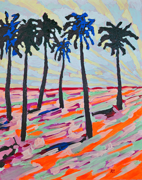 Sunset Palms #2