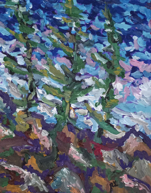 Swaying Pines